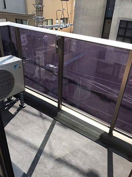 ザ・パークハビオ目黒フォートのバルコニー