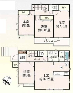 【間取り】 | Heartful-Town長久手市岩作三ケ峯【仲介手数料無料　東小　長久手中】 | A号棟