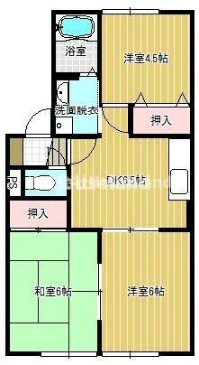 グリーンフルフェニックスⅡの間取り