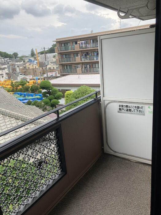 メゾンドベールのバルコニー