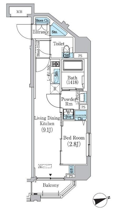 プライムブリス東中野駅前