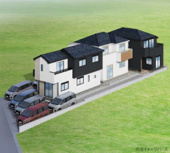 大和市中央林間西　新築一戸建　全3棟/今回販売2棟（3号棟）の画像