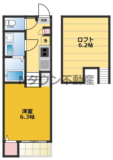 【間取り】 | NAGOMI | 間取りです。