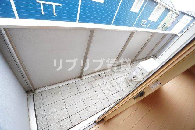 コモドカーサのバルコニー