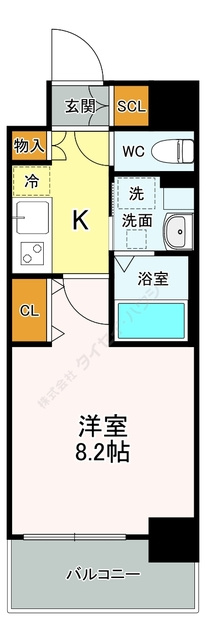 レジデンシア小牧駅前の間取り