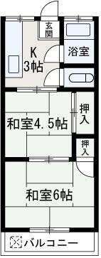 朝霞市東弁財3丁目のアパートの画像