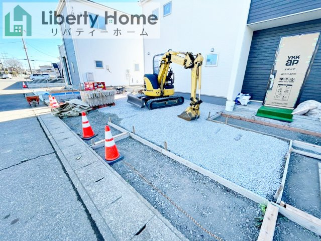 古河市下辺見第6　新築戸建　1号棟の駐車場