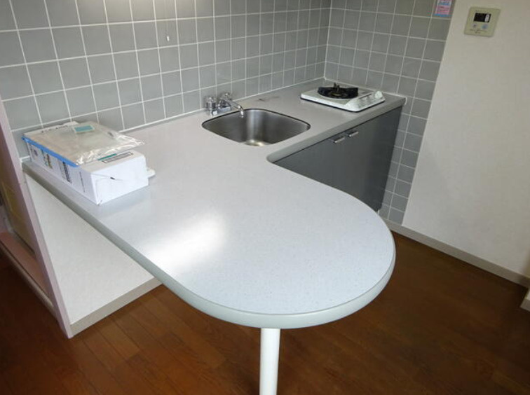 ロイヤルグリーン本郷のトイレ|システムキッチン　ガスコンロ※別室参考写真