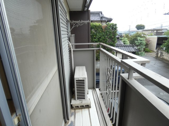 フォーブル中野のバルコニー