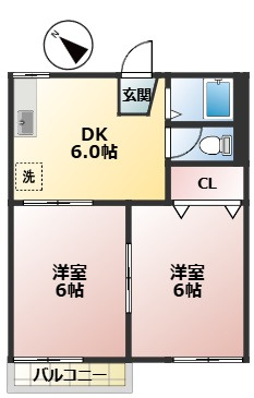 フォーブル中野の間取り
