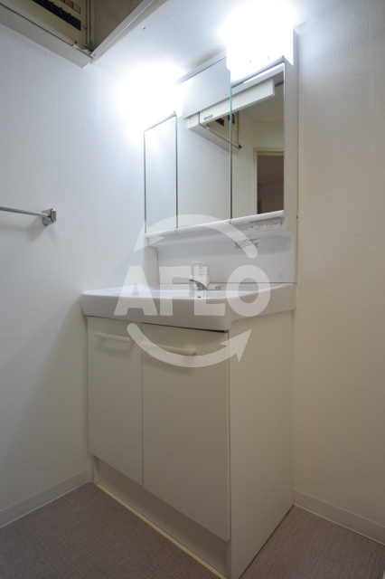 サンライズ長堀の洗面所|サンライズ長堀　洗面化粧台