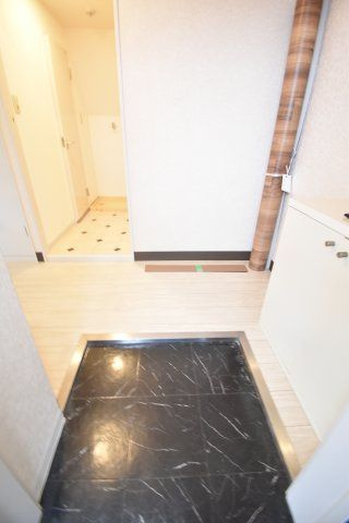 シャトー波除の玄関