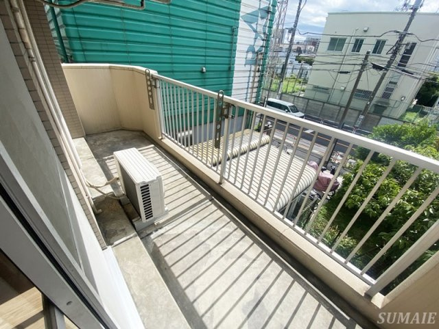 クラウンプラザのバルコニー|広々としたバルコニーです