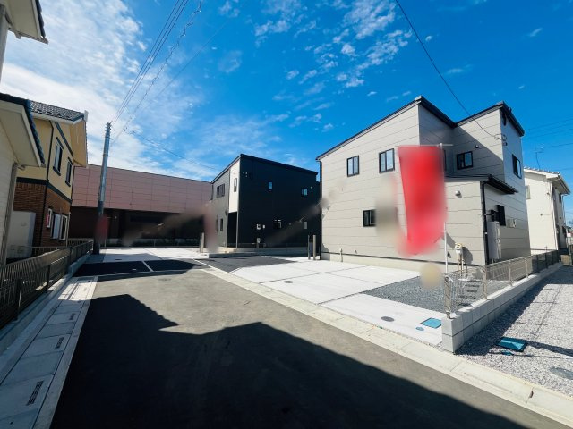 【前面道路含む現地写真】 | 深谷市西島　新築戸建　全4区画　3号棟