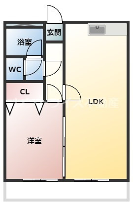 フルール ラ テールの間取り