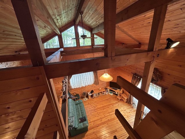 自然豊かな別荘♪那須町高久丙ロフト付き♪のその他|吹抜け部分です