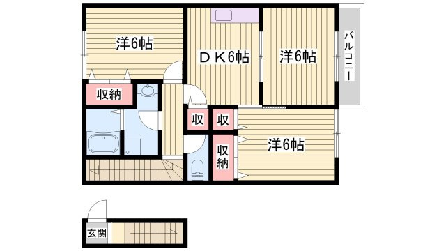 グリーンハイツ稲美野Ⅰの間取り