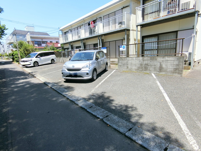 シティハイム　パルメの駐車場