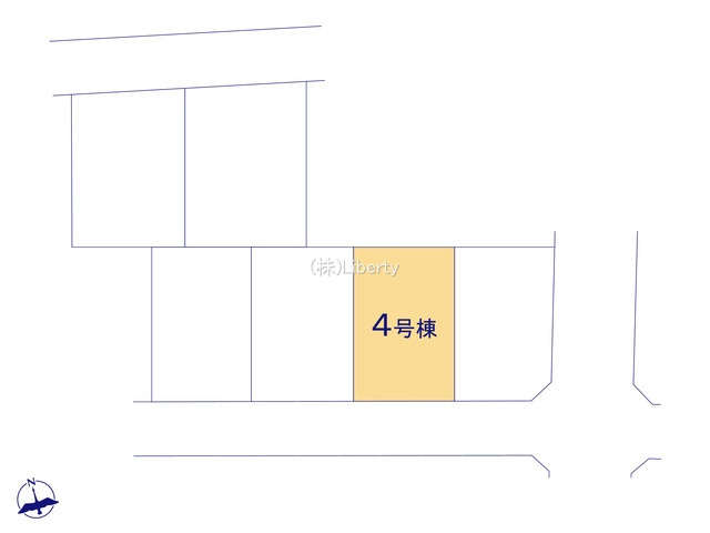 古河市下辺見第6　新築戸建　4号棟の外観