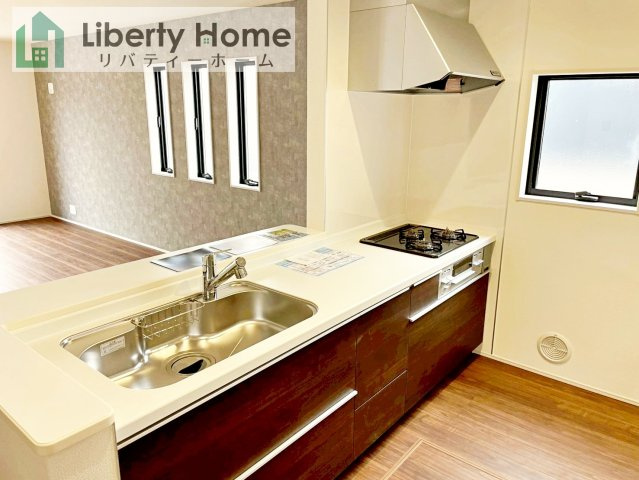 古河市下辺見第6　新築戸建　4号棟のキッチン