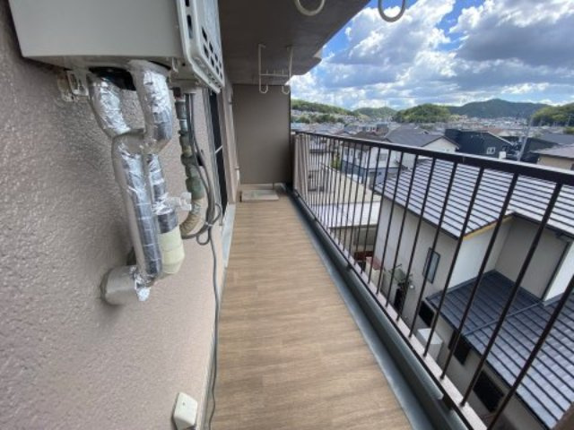 姫路市御立中５丁目の賃貸マンションのバルコニー