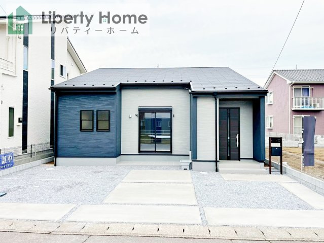 古河市下辺見第6　新築戸建　6号棟の外観|ご予約をいただければ、『平日の空いた時間』『周辺物件まとめて見たい』『1件だけ見たい』ももちろん可能です♪
お気軽にお問合せください♪