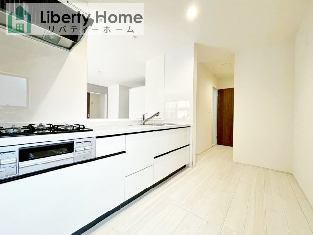 古河市下辺見第6　新築戸建　6号棟のキッチン