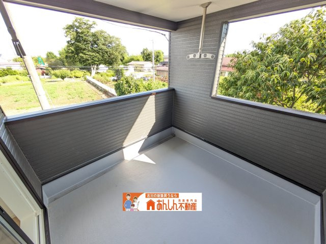 【バルコニー】 | ＼完成しました ／古川休塚　２号棟 | インナーバルコニー参考画像