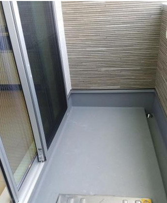 リトレ徳庵のバルコニー