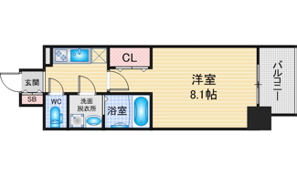 【間取り】 | S-RESIDENCE堀田駅前futur | 略図の為、現状優先
