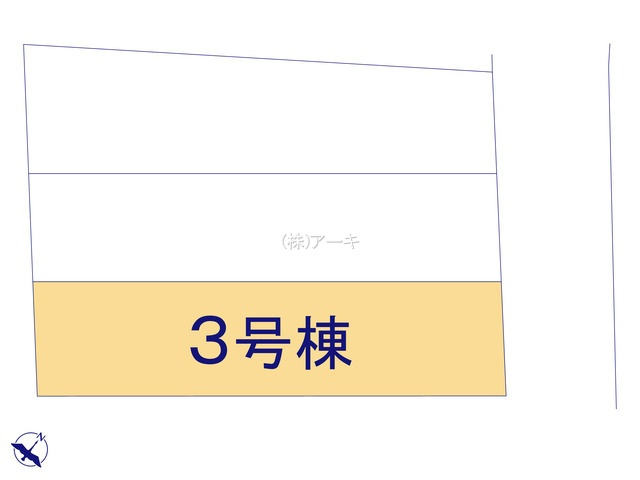 知立市新林町茶野42番15『仲介手数料無料』新築戸建ての区画図