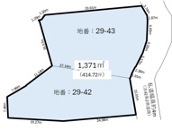 北区山田町上谷上古々山_売土地の画像