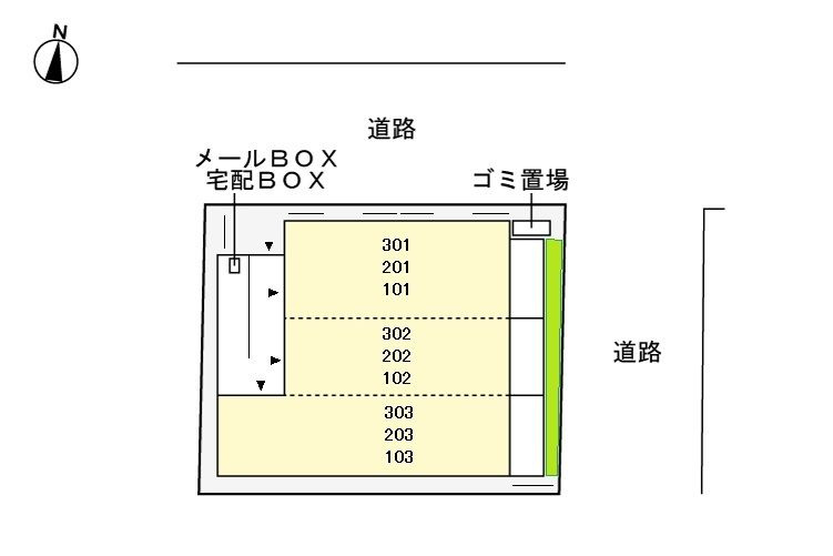Casa南千住の区画図