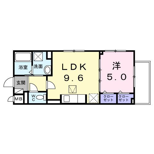 Casa南千住の間取り