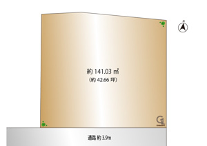 【土地図】 | ご自宅から現地まで、当社スタッフがお車にて、「お迎え・お送り」をしております。ぜひお気軽にお問い合わせくださいませ♪