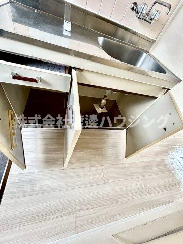 ベストレジデンス江坂IIのキッチン|キッチン下収納
