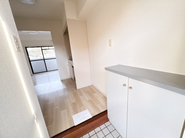 ピュアハイツの玄関