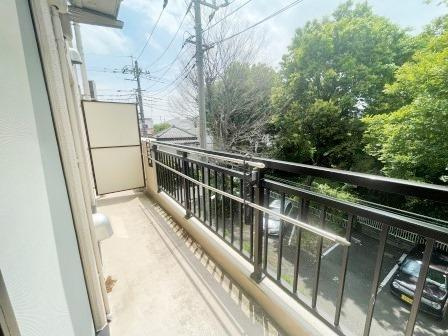 テラスサイド浦和のバルコニー|バルコニー付きです