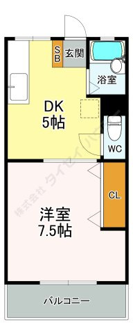 パルデンス泉中央の間取り|間取り図