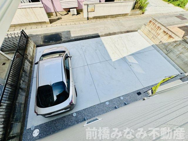 高崎市並榎町５期　限定1棟　ハートフルタウン　新築建売の駐車場|車をお持ちの方に嬉しい駐車場付きの物件です