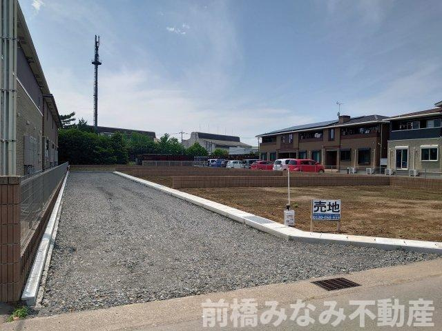 【土地】太田市新道町　B区画（全4区画）の前面道路含む現地写真|前面道路含む現地写真です