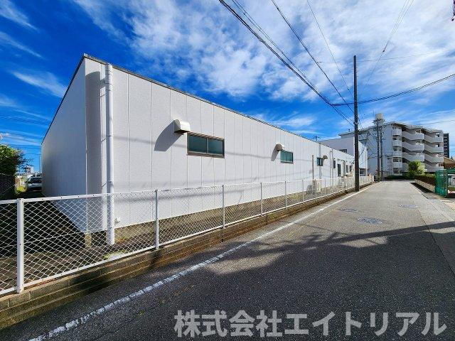 安城市三河安城町2丁目　貸事務所・倉庫の外観パース