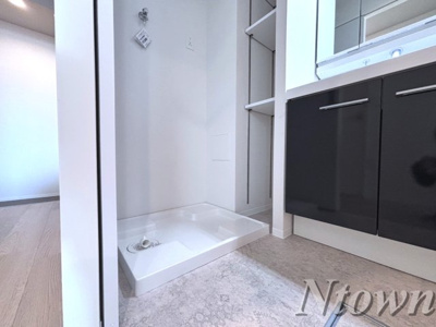 【設備】 | NorthGrande栄生 | 洗濯機置き場です