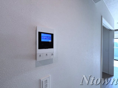 【セキュリティ】 | NorthGrande栄生 | モニター付きインターホンです