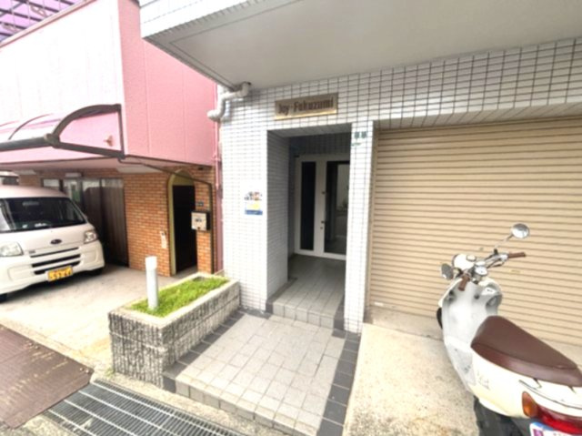 ジョイ福住マンションのエントランス