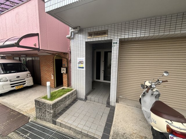 ジョイ福住マンションのエントランス