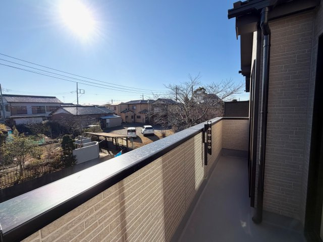 【バルコニー】 | 印西市木下B号棟 | 今日のご見学も可能です。お気軽に0476-37-3888までお問合せ下さい。