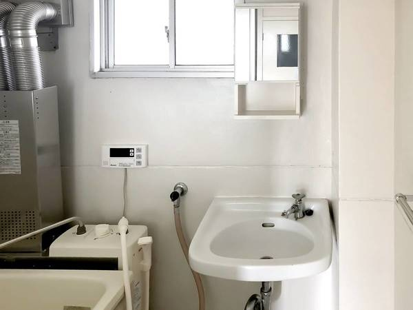 ビレッジハウス富木島4号棟の洗面所|ビレッジハウスの同一物件・同一タイプの間取りの写真です