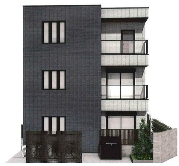 仮称エスパシオ上北沢の外観パース