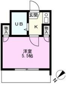 洋室５．５帖